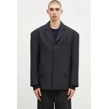 Dámské sako Blazer s příměsí vlny 032C Orion Suit Jacket, 52, námořnická modř, 59X