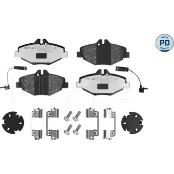 Brzdová destička Sada brzdových destiček, kotoučová brzda MEYLE 025 237 4320/PD
