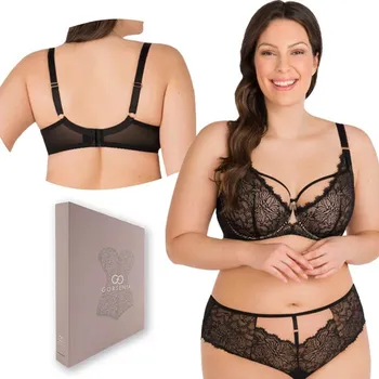 Podprsenka Gorsenia podprsenka nevyztužená černá velikost 75H