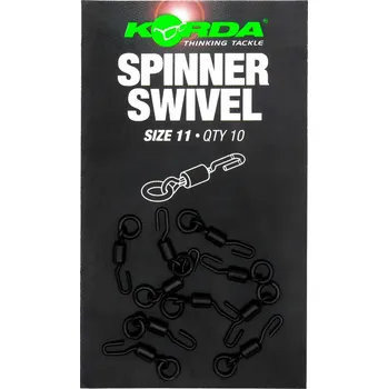 Obratlík s karabinkou Korda Obratlík s kroužkem pro RONNIE RIG