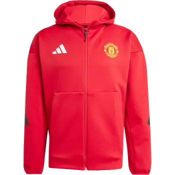Pánská větrovka Bunda s kapucí adidas MUFC ANTH JKT jn2901 Velikost XS