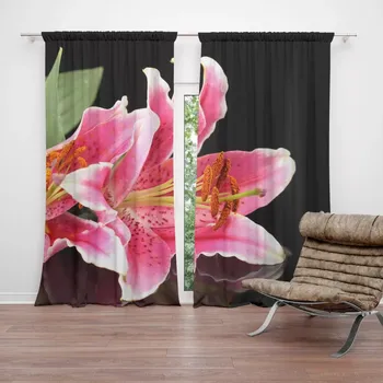 Závěs Sablio Závěs Lilie: 2ks 140x250cm