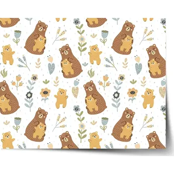 Plakát Sablio Plakát Medvědi - 60x40 cm