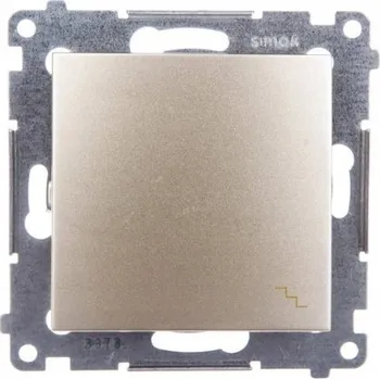vypínač Schodišťový vypínač Klasik, Podomítkový Kontakt-simon zlatý DW6A.01/44