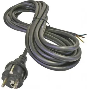 Napájecí kabel Různí výrobci Flexo šňůra 10m AK 91 3159-1-1/10 3x1,5 černá přímá vidlice