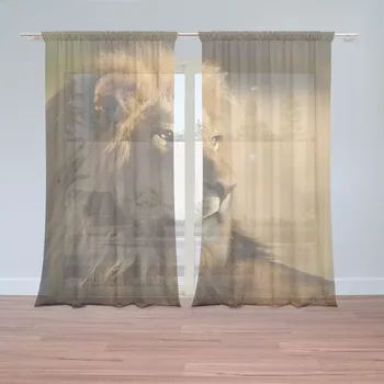 Záclona Sablio Záclony Lev 3: 2ks 150x250cm