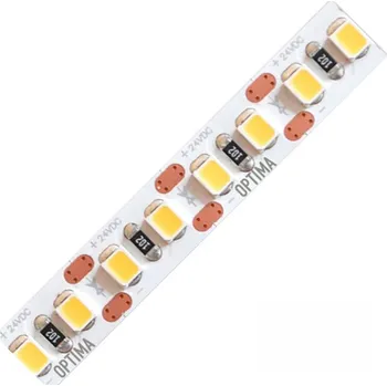 LED páska LED pásek 2835 (50m) 160 OPTIMA WW 1500lm 15W 0,625A 24V (bílá teplá)