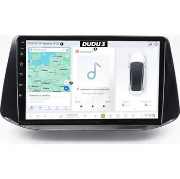 Autorádio DUDUAUTO AUTORÁDIO S NAVIGACÍ HYUNDAI I30 III 2017+ ANDROID DUDU3 QLED 4/64GB