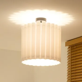 Osvětlení Duolla Stropní světlo Aria, bílé, mikrovlákno, E27 bílá 1 x 15 W LED - Doprava zdarma