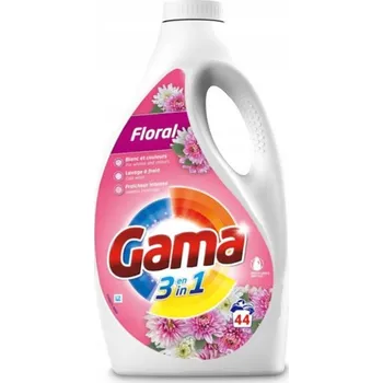Prací prostředek Koncentrovaný Gel na praní GAMA Floral univerzální 44 praní 1,98 l