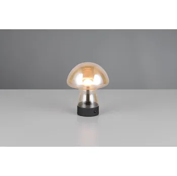 Lampička TRIO Reality R54981113 DOOLEY dotyková stolní lampička v180mm SMD LED 1,5W/140lm 3000K jantarová