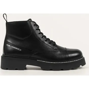 Pánská obuv Kožené boty Karl Lagerfeld KAMDEN KL10438.000 černá 99X, EUR 42