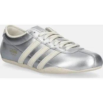Dámské tenisky Kožené tenisky adidas Originals Tokyo W JQ0593 stříbrná SLV, EUR 41 1/3