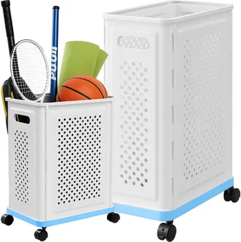 Koš na prádlo VERK GROUP Prostorný úložný koš na prádlo, hračky na kolečkách