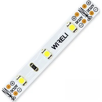 LED páska LED pásek 3528 60 WIRELI SW 480lm 4,8W 0,4A (extra studená)