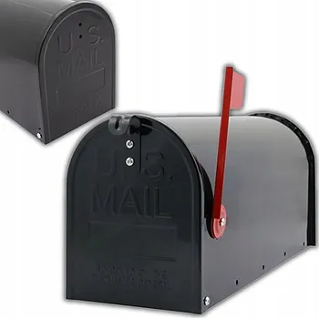 Poštovní schránka NEREZOVÁ POŠTOVNÍ SCHRÁNKA NEW YORK US MAIL 22.5x17x48cm HLINÍKOVÁ