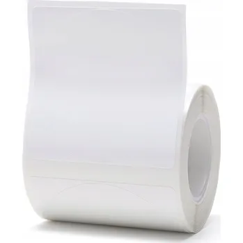 Samolepící etiketa Bílé samolepicí etikety samolepky Niimbot B1 B21 B3S B31 50x50 kulaté