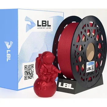 Filament Filament do 3D tiskárny LBL PET-G 1,75 mm 1 kg 330 m Červený (Červená)