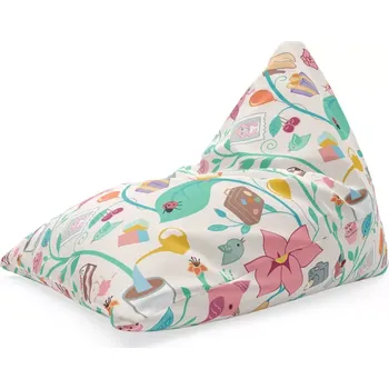 Sedací pytel Sablio Sedací vak Triangl Malování: 120 x 100 x 100 cm