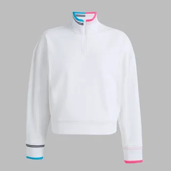 Dámská mikina G/FORE W mikina Brushed Back - bílá: Dámské M