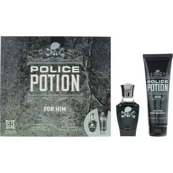 Pánský parfém Police Potion Eau De Parfum For Men, 30 ml + Potion, Hydrating, Body Lotion, 100 ml