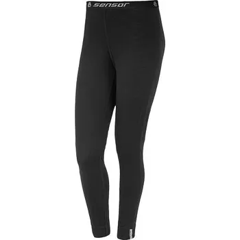 Dámské termo spodky spodky dlouhé dámské SENSOR MERINO ACTIVE černé (spodky dlouhé dámské SENSOR MERINO ACTIVE černé)