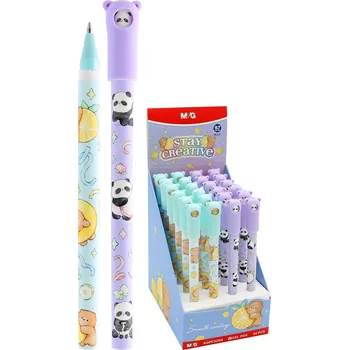 Pero gelové M&G Stay Creative 0,7 mm - modrá náplň