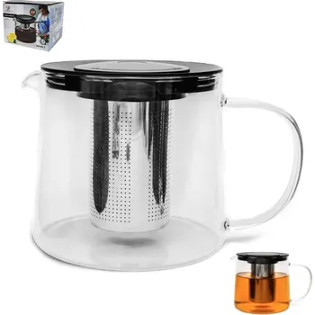Konvice na čaj Konvice sklo/nerez/PH 1,5L s filtrem MEYERHOFF MH84