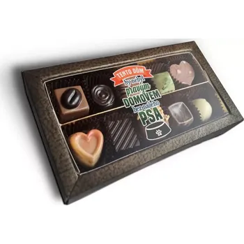 Bonboniéra Sablio Pralinky Tento dům - 10 ks pralinek