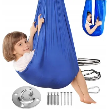 Dětská houpačka SENZORICKÁ HOUPAČKA PRO DĚTI S ASPERGEREM DO INTERIÉRU I ZAHRADY