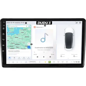 Auto Hi-Fi DUDUAUTO AUTORÁDIO S NAVIGACÍ PRO FORD KUGA 2008-2012 ANDROID DUDU3 QLED 4/64 GB