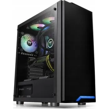 PC skříň Počítačová Skříň Thermaltake H100 TG Midi Tower černé