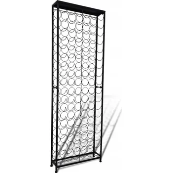 Stojan na víno Stojan na 108 lahví vína vidaXL, kovový