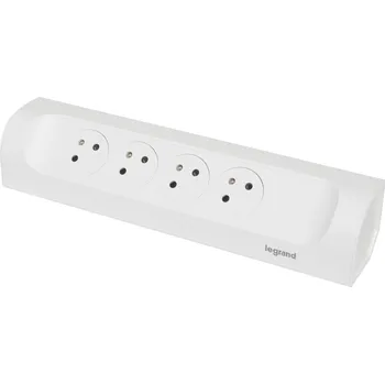 Napájecí kabel Prodlužovací Kabel 4X2P+Z BÍLÝ Legrand 049408