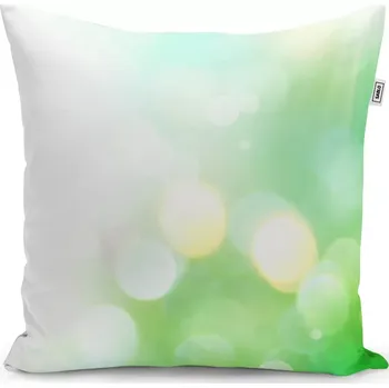 Polštář Sablio Polštář Zelená abstrakce - 50x50 cm