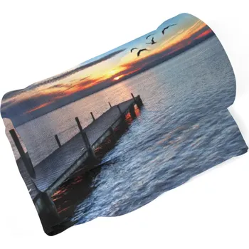 deka Sablio Deka Západ slunce nad molem - 150x120 cm