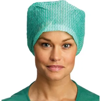 Zdravotnický oděv Čepice Kosack s gumičkou, STANDARD, zelená (120ks)