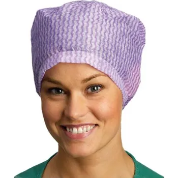 Zdravotnický oděv Čepice Kosack s gumičkou, STANDARD, fialová (120ks)