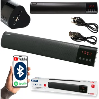 STEREO REPRODUKTOR K POČÍTAČI LAPTOPU SOUNDBAR FM USB MINI JACK 3,5 mm BT