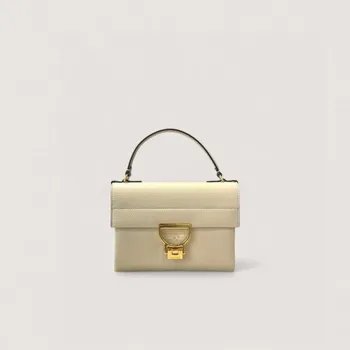 Kabelka ARLETTIS MINI KOŽENÁ KABELKA COCCINELLE SANDSHELL SS26