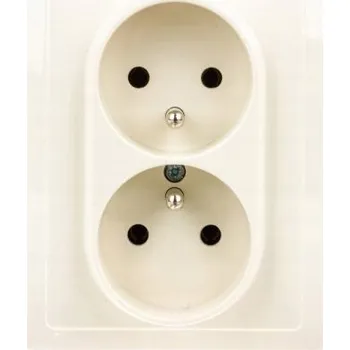 Elektrická zásuvka Kos-Elektro System béžová Elektrická Zásuvka