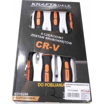 Šroubovák Rázové šroubováky – sada