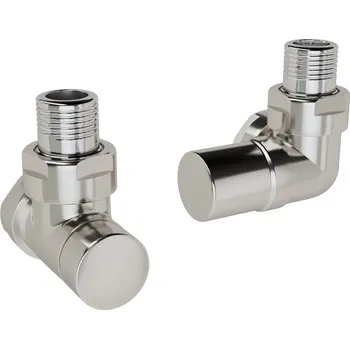 Ventil Zehnder Ventil Zehnder úhlový rohový, rohové šroubení pro zpátečku 1/2", Set G, nerezová ocel, Z-838980 Z-838980
