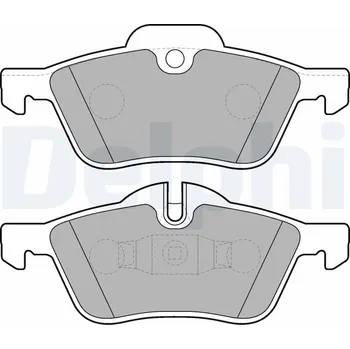 Brzdová destička Sada brzdových destiček, kotoučová brzda DELPHI LP1657