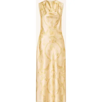 Dámské šaty Ted Baker Dámské Saténové Šaty Meloda, zlatá, 38