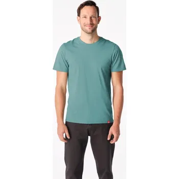 Pánské tričko CityZen Agen pánské bavlněné triko s kulatým výstřihem, minerálně modré