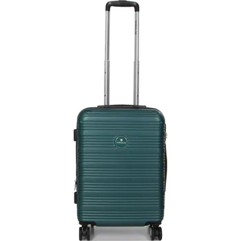 Malý kabinový cestovní kufr na kolečkách s expandérem 40 l Worldline 805 zelená