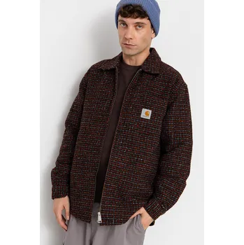 Carhartt WIP Bellamy (bellamy check/tobacco) XL, hnědá