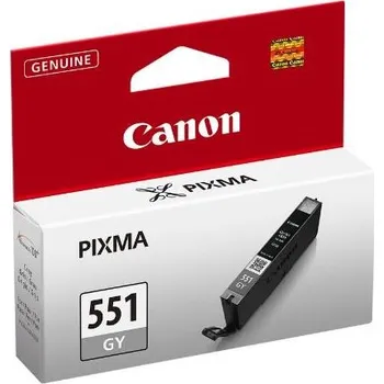 Canon CARTRIDGE CLI-551GY šedá pro PIXMA iP8750, MG5450, MG5650, MG6350, MG6450, MG6650, MG7150, MG7550 (126 str.) 6512B001