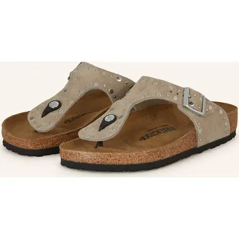 Dámská obuv Birkenstock Dámské Žabky Gizeh Rivet Leve, černošedá, 36